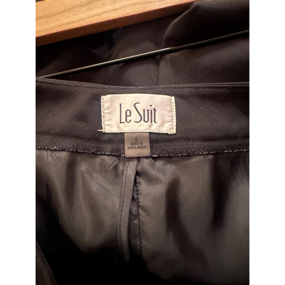 Women's Le Suit Black Trouser Dress‎ Pants Size 6 - Picture 4 of 7